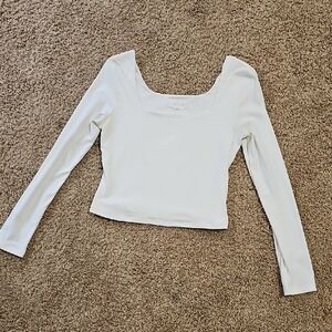 Olive & Oak Classic White Long Sleeve Tee